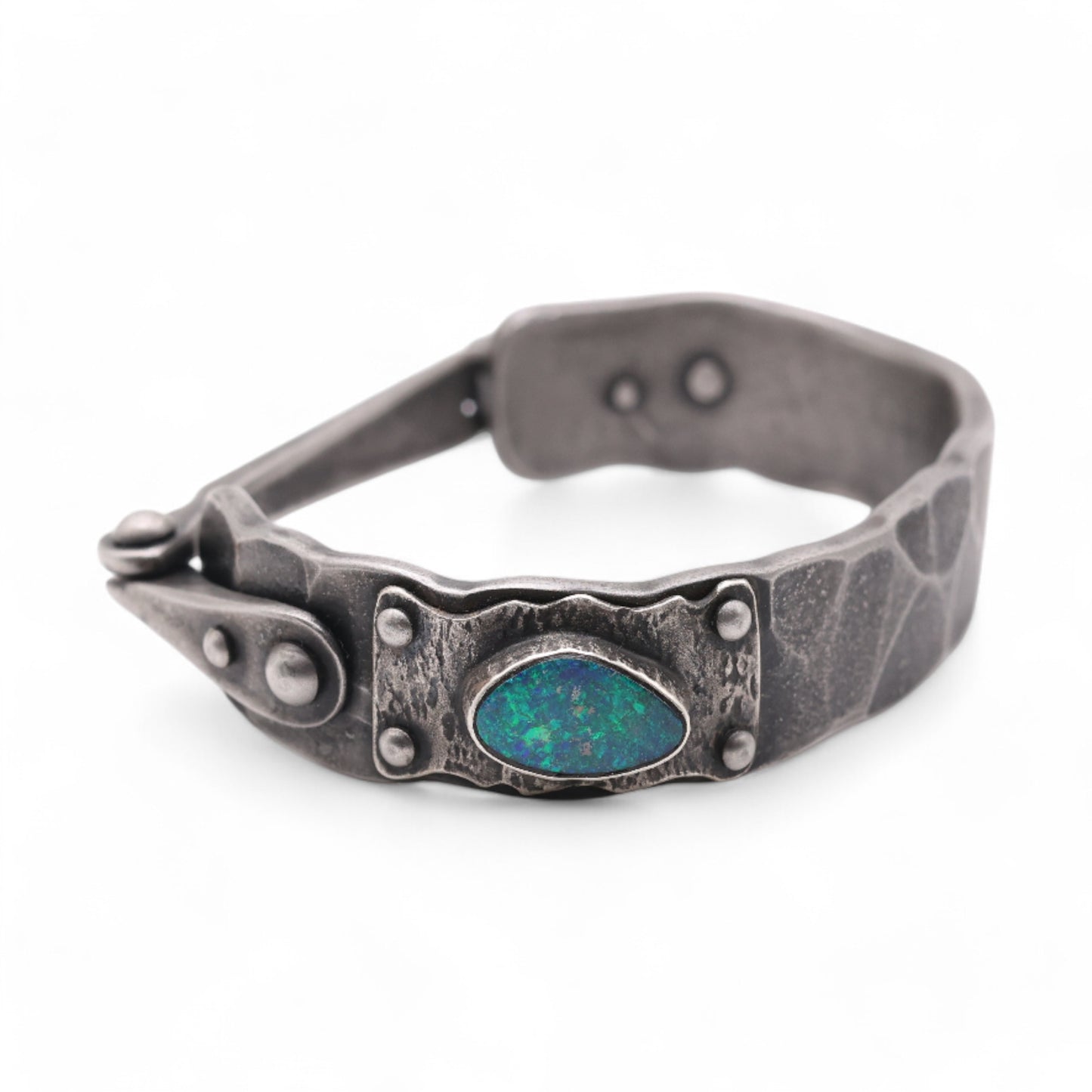 Opal Bracelet with a clasp