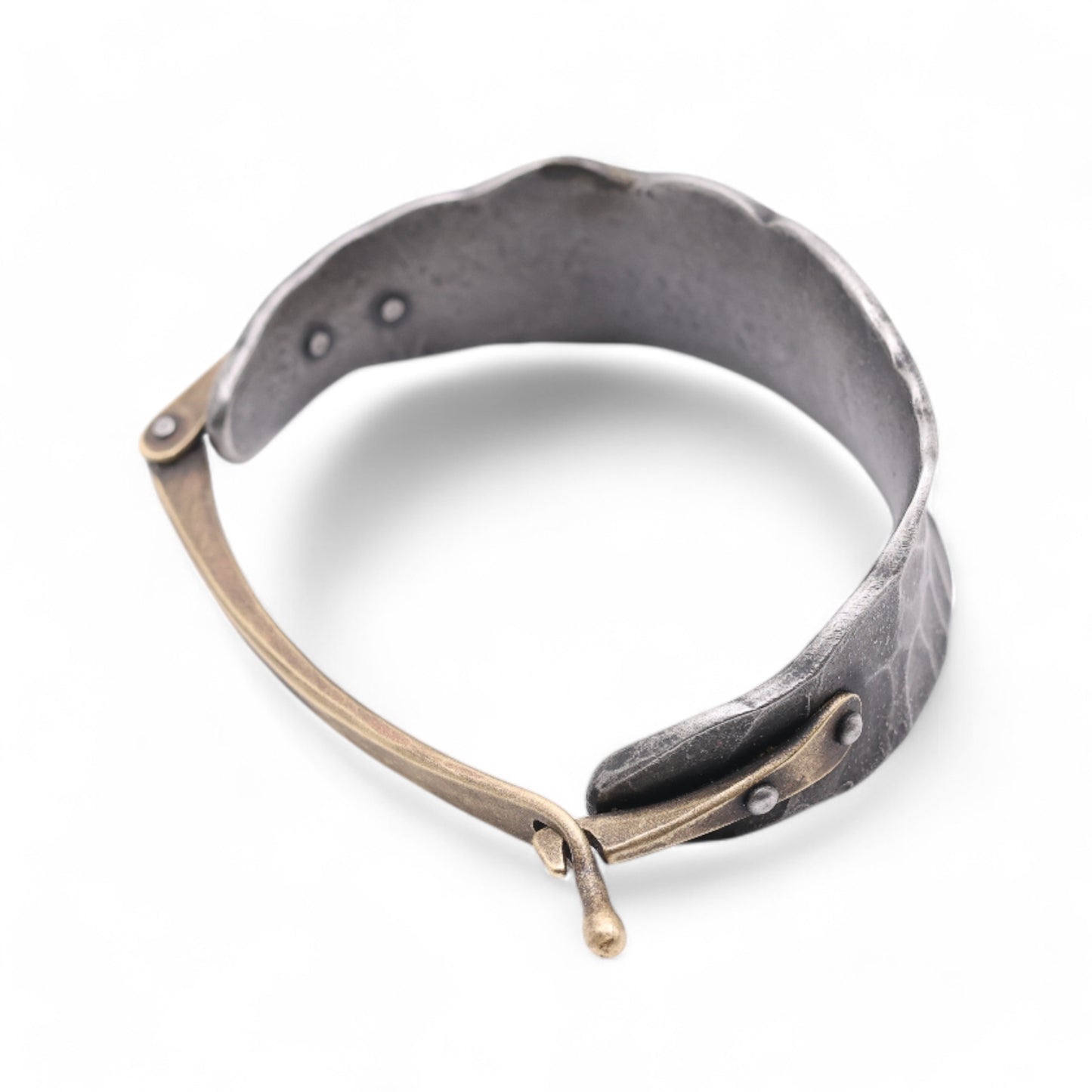"Leather" Cuff with a clasp