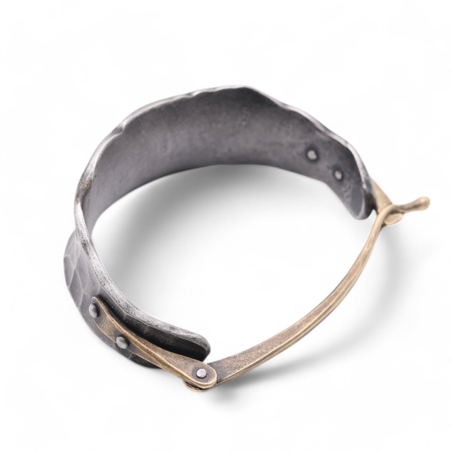 "Leather" Cuff with a clasp