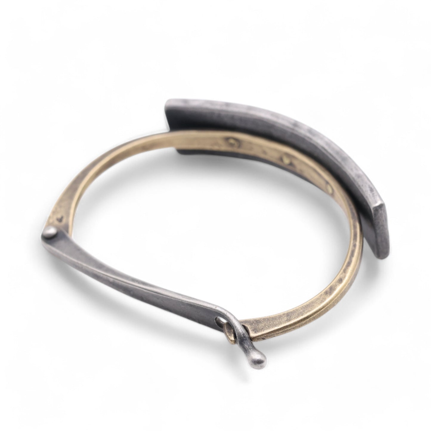 "Mix Metals" Bracelet with a clasp