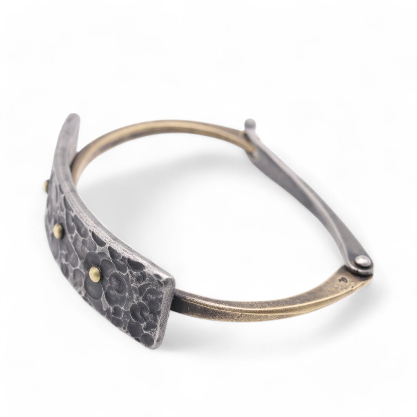 "Mix Metals" Bracelet with a clasp