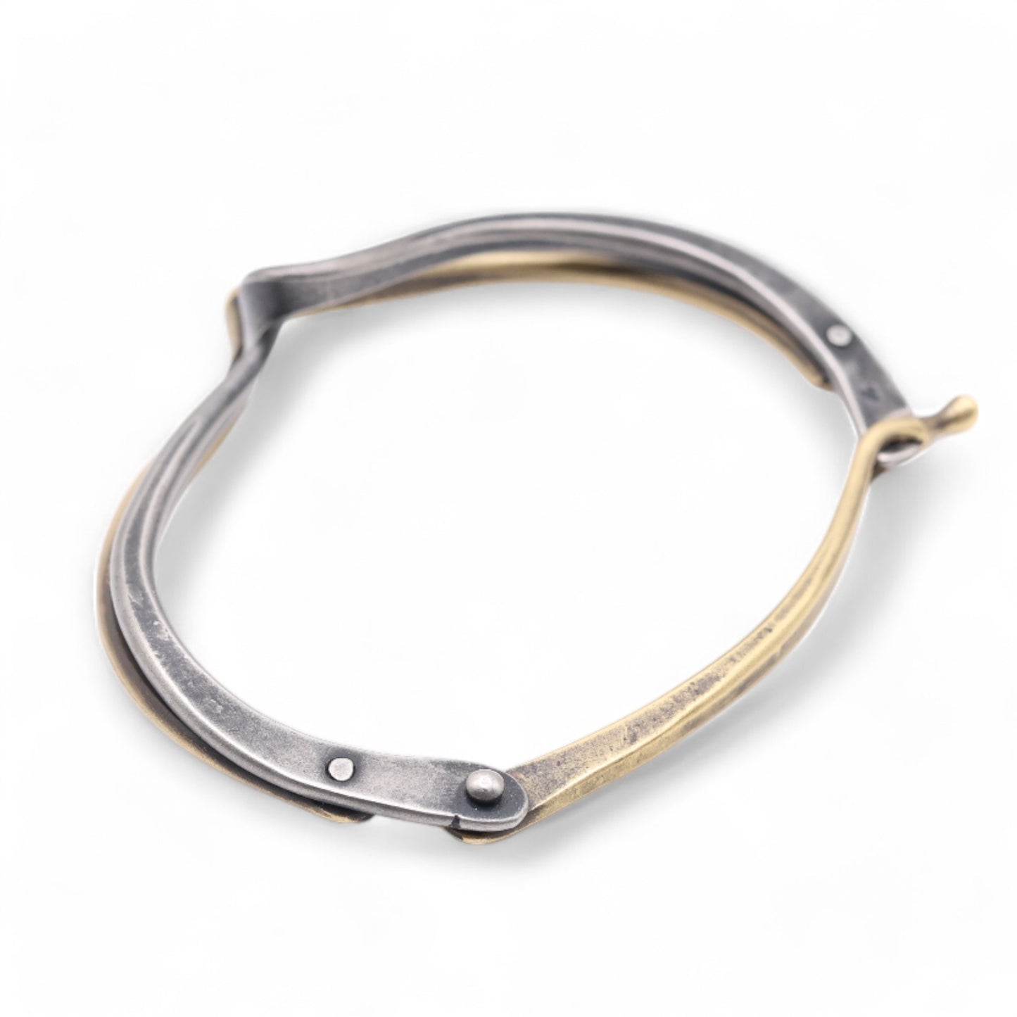 "Double Wave" Bracelet with a clasp