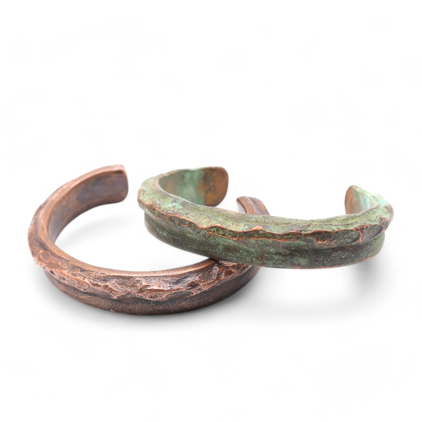 Brilliant Green Copper Cuff