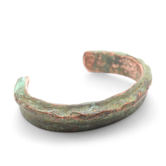 Brilliant Green Copper Cuff