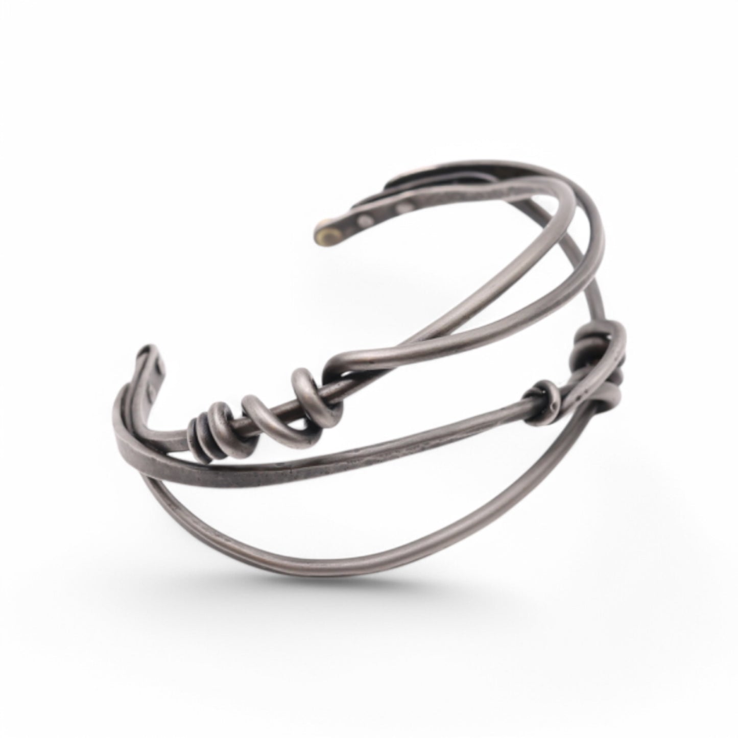 Stainless Steel light "Riddle" Cuff