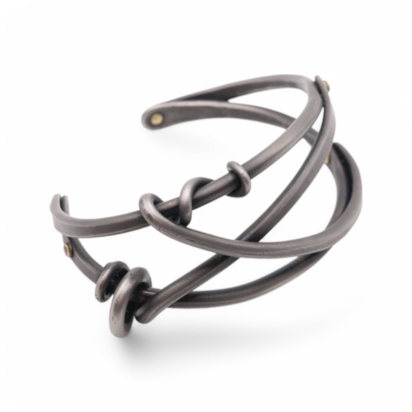 Stainless Steel "Riddle" Cuff