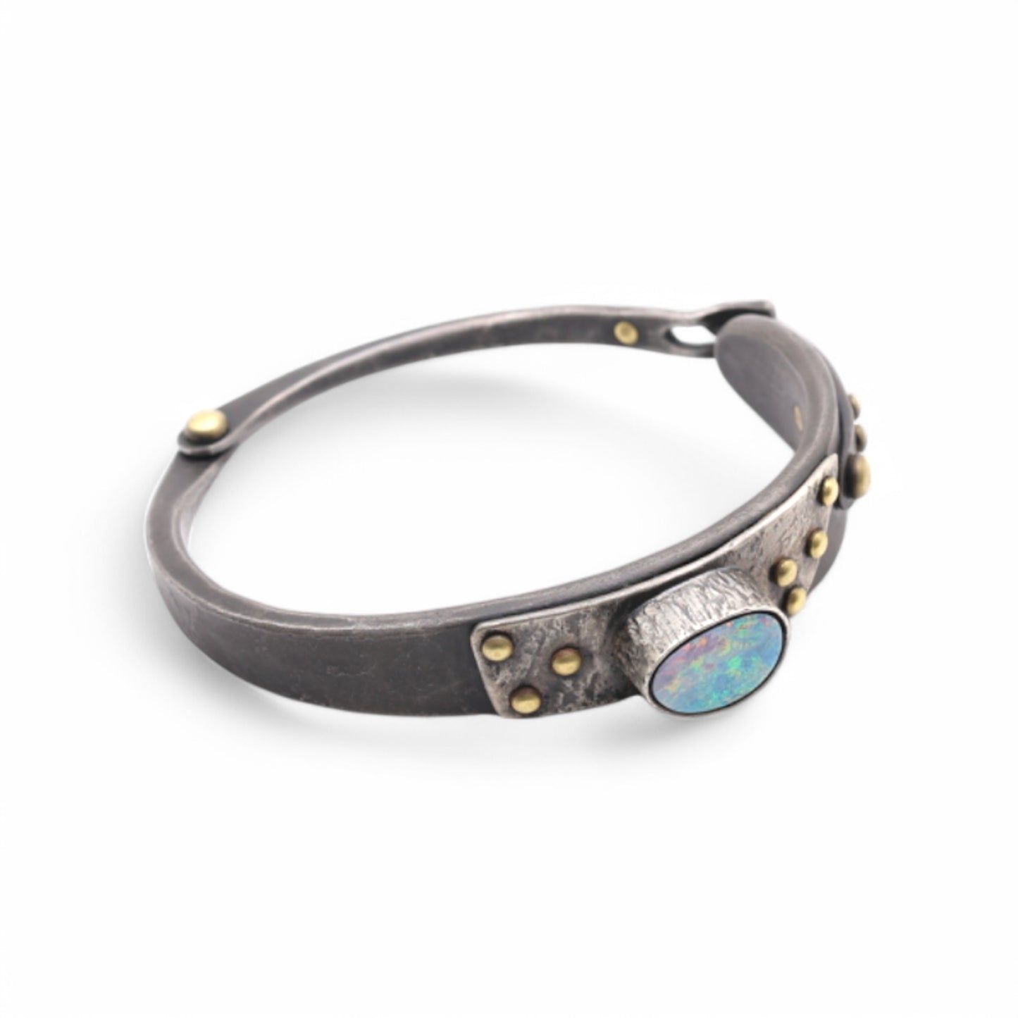 Magnificent Opal Bracelet with a clasp