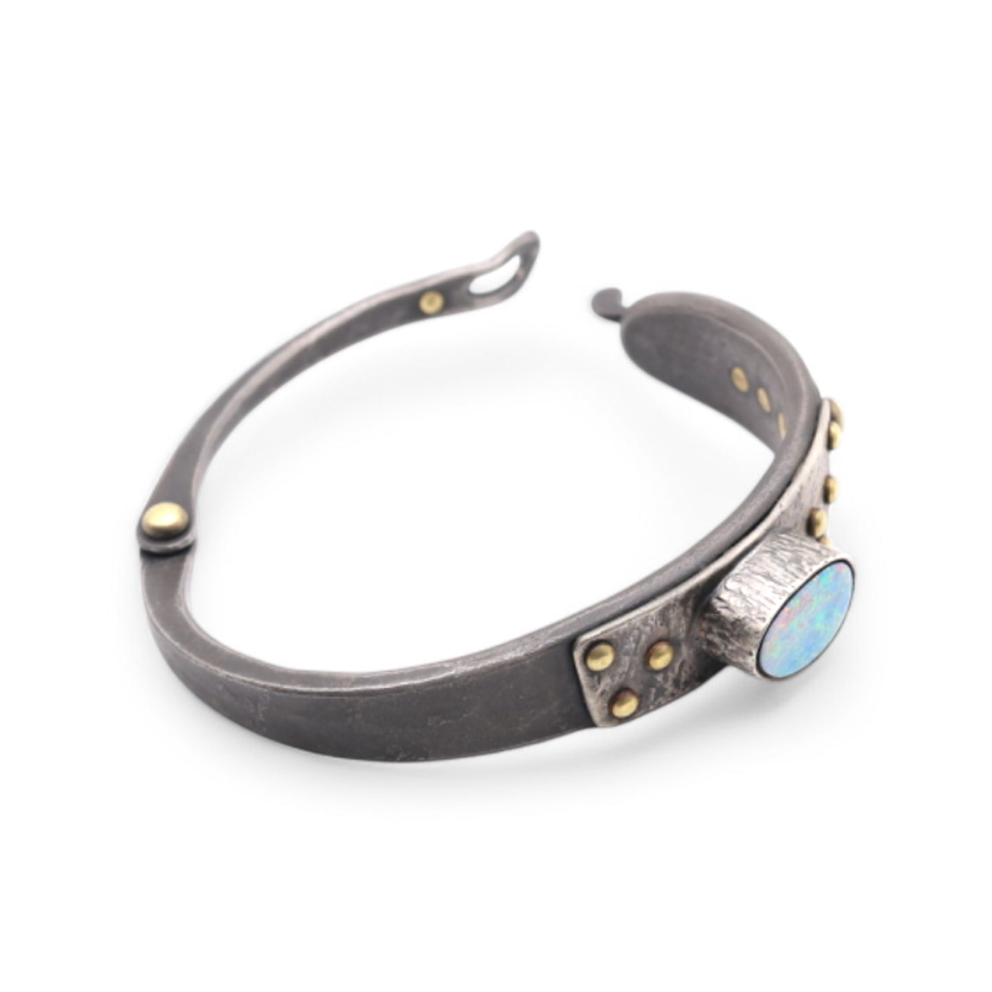 Magnificent Opal Bracelet with a clasp