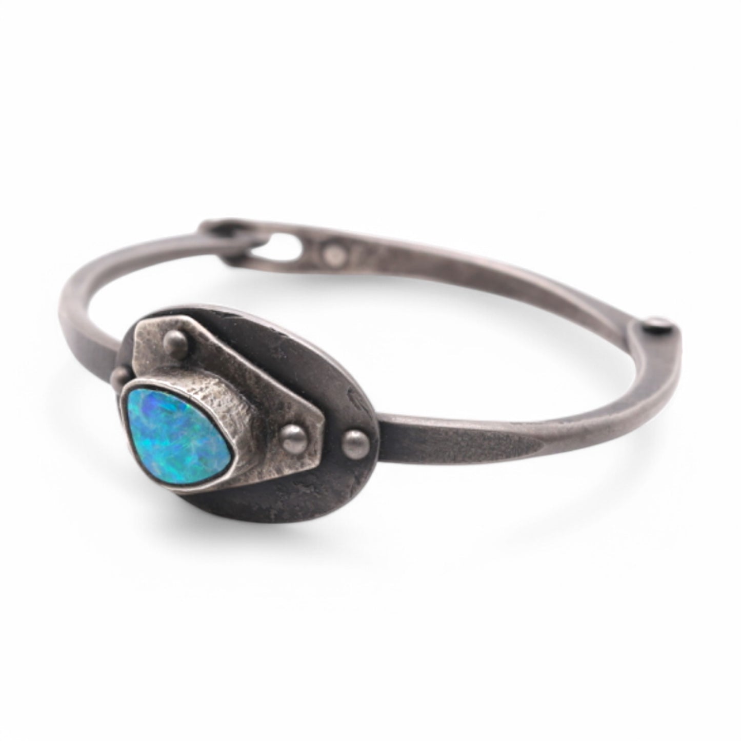 Light Opal Bracelet with a clasp