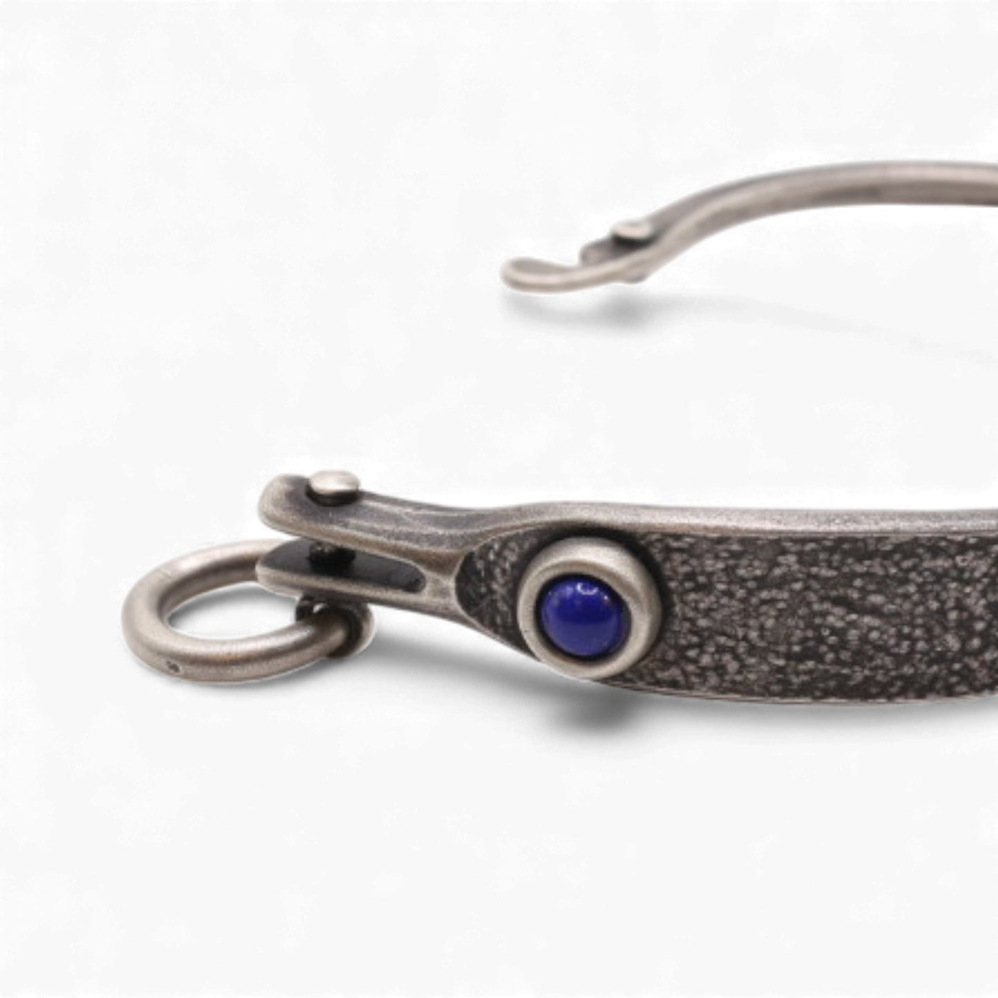 Sterling Silver Lapis Link VIII