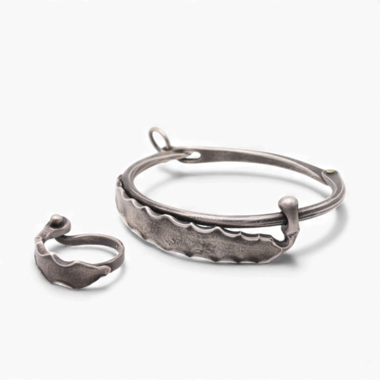 Sterling Silver Thistle Bracelet