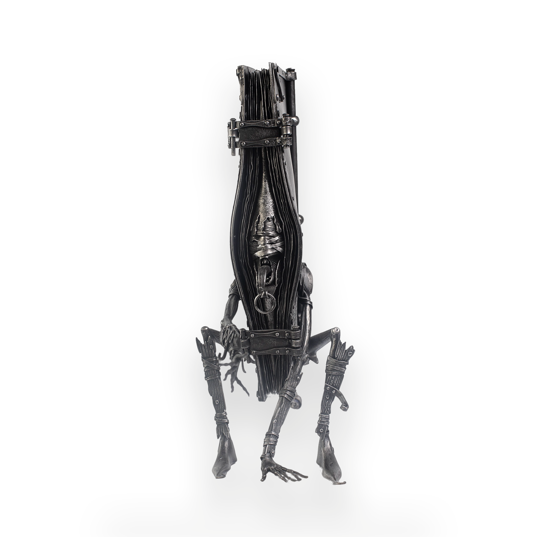 Book 1 Fright Sculpture by Anton Yakushev