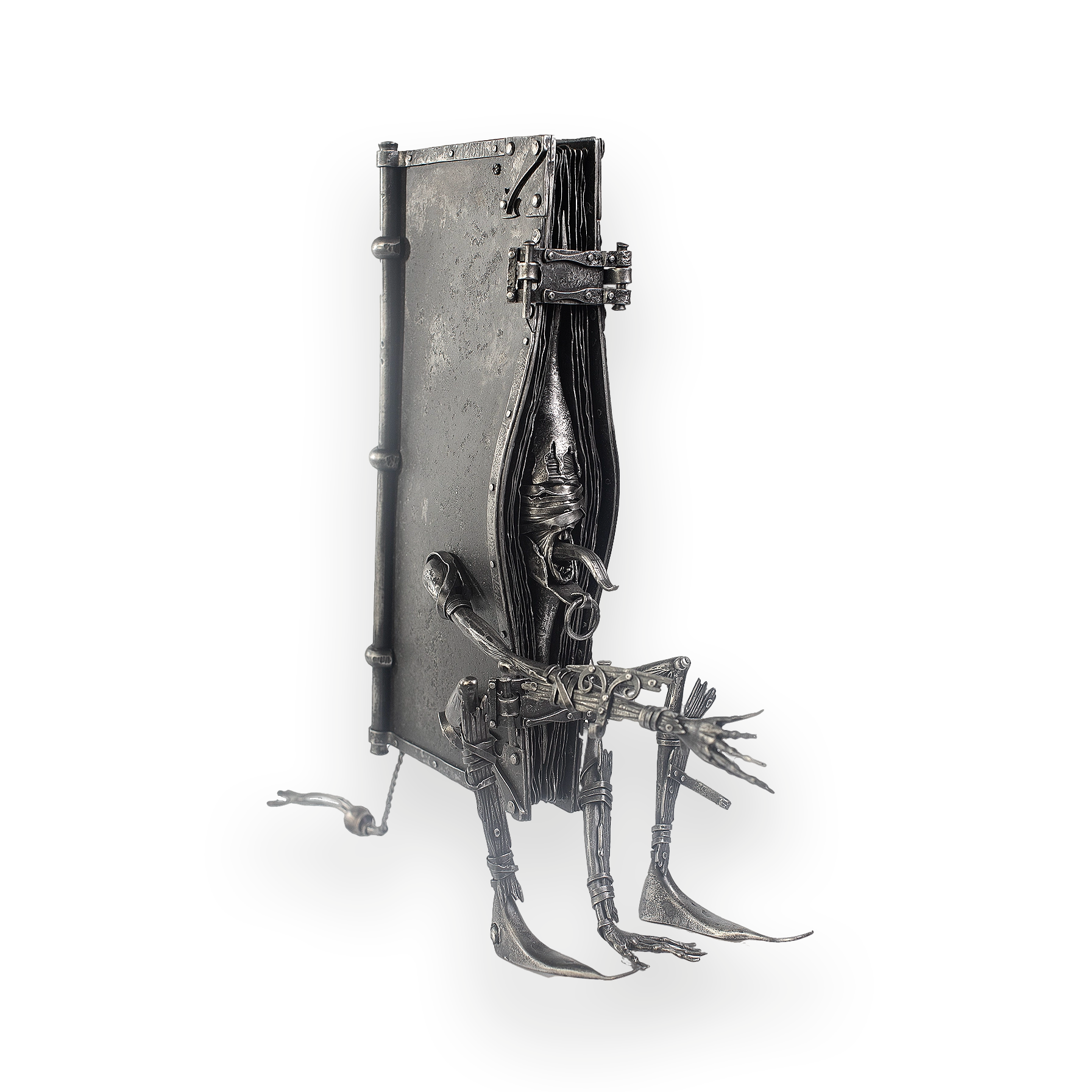 Book 1 Fright Sculpture by Anton Yakushev