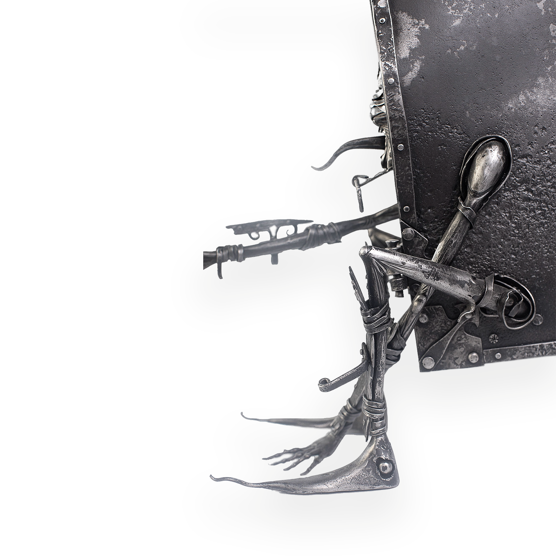 Book 1 Fright Sculpture by Anton Yakushev