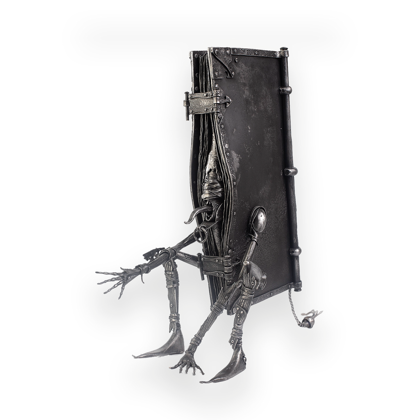 Book 1 Fright Sculpture by Anton Yakushev