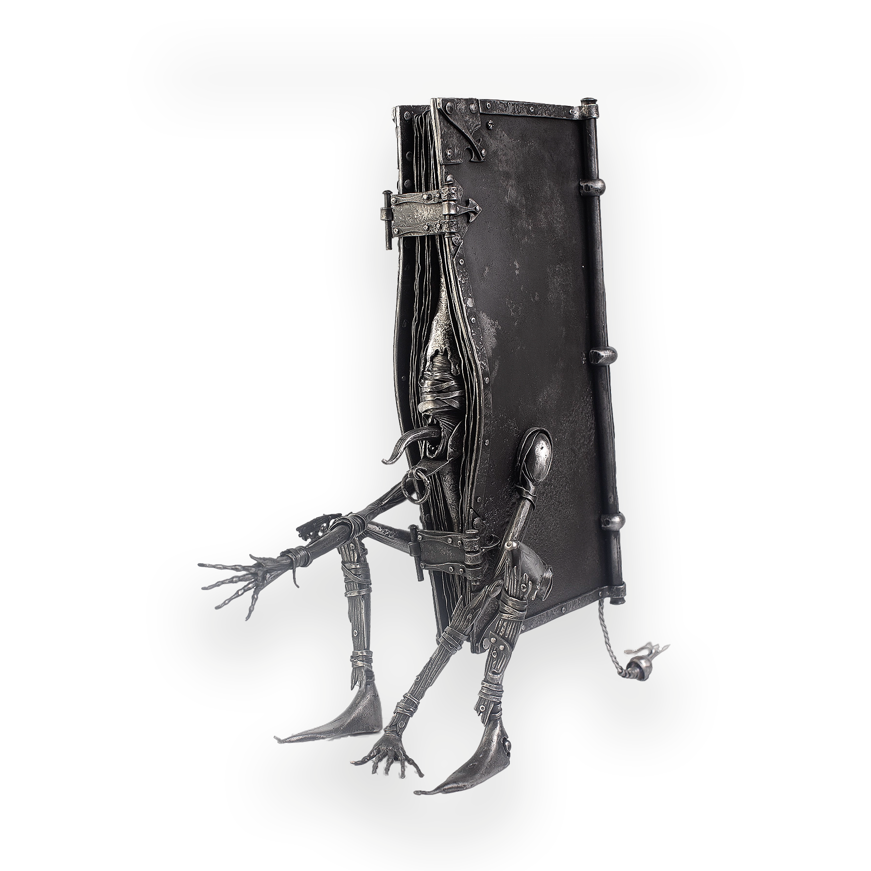 Book 1 Fright Sculpture by Anton Yakushev