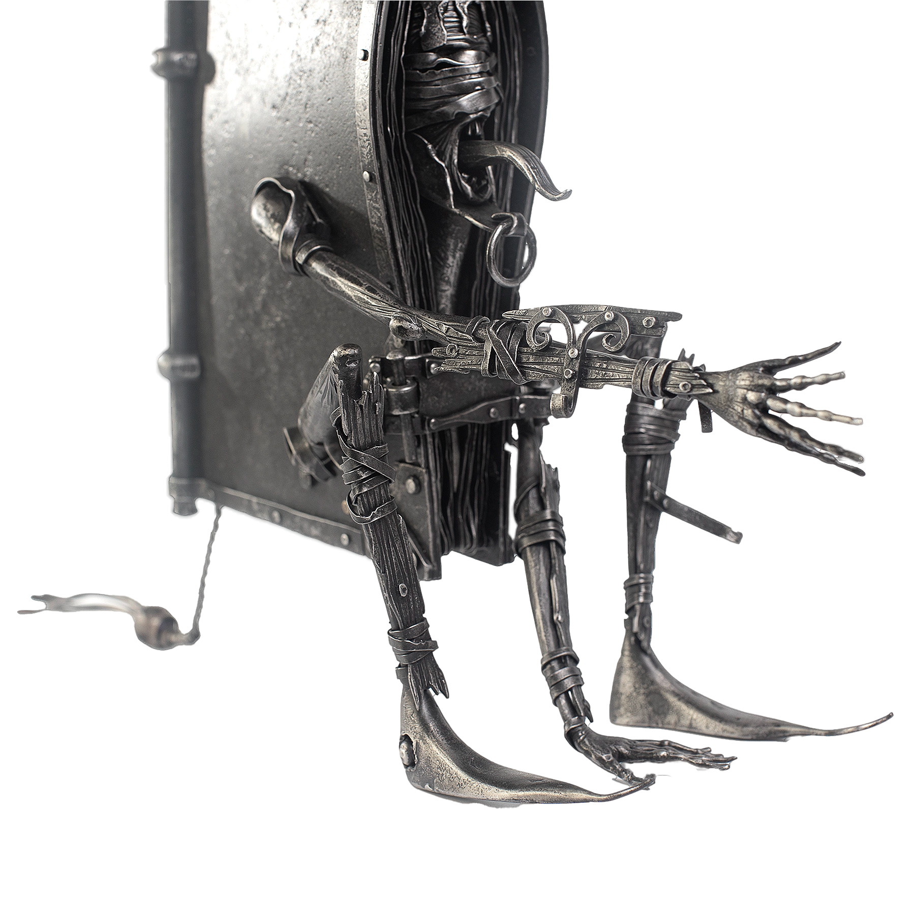 Book 1 Fright Sculpture by Anton Yakushev