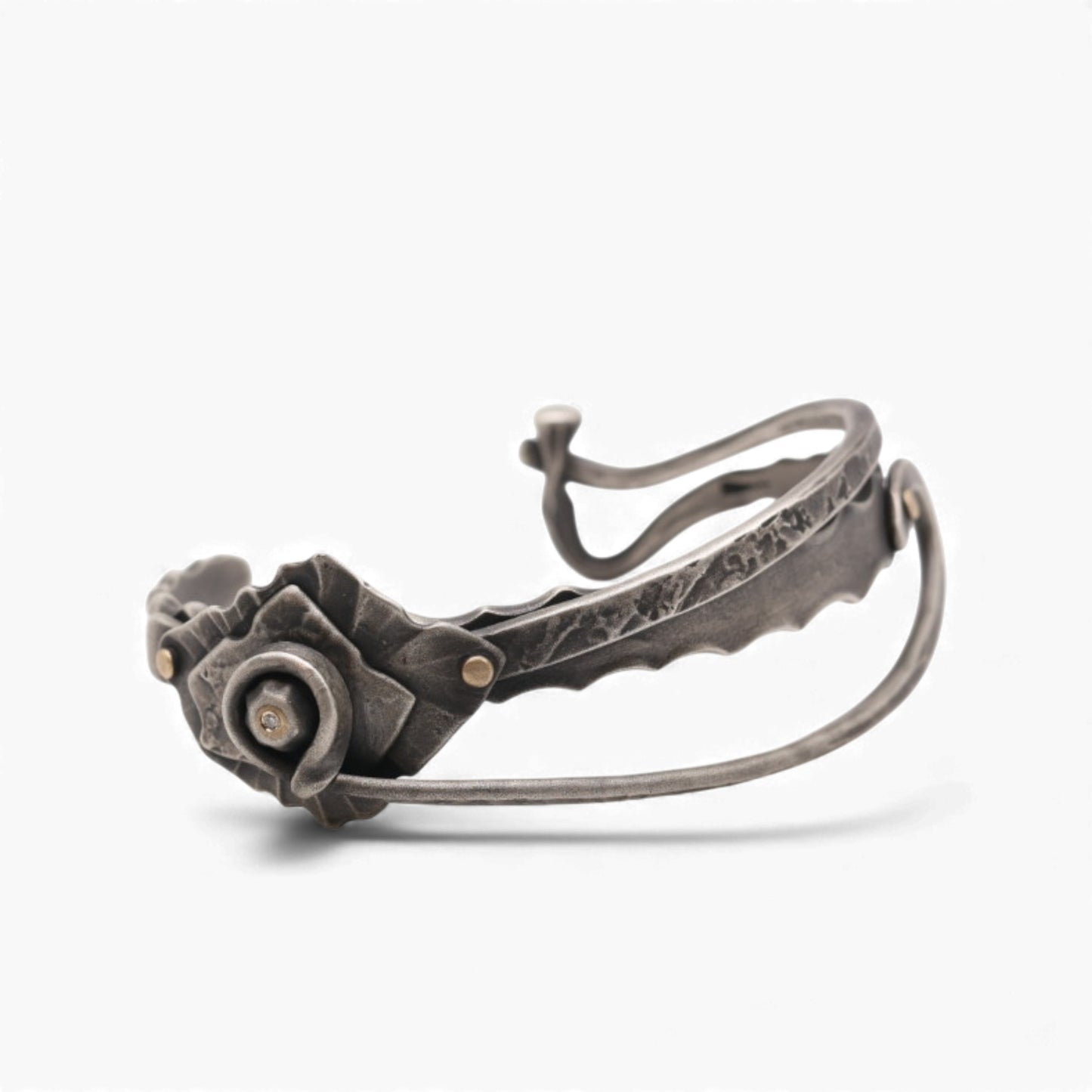 Sterling Silver Edelweiss Cuff