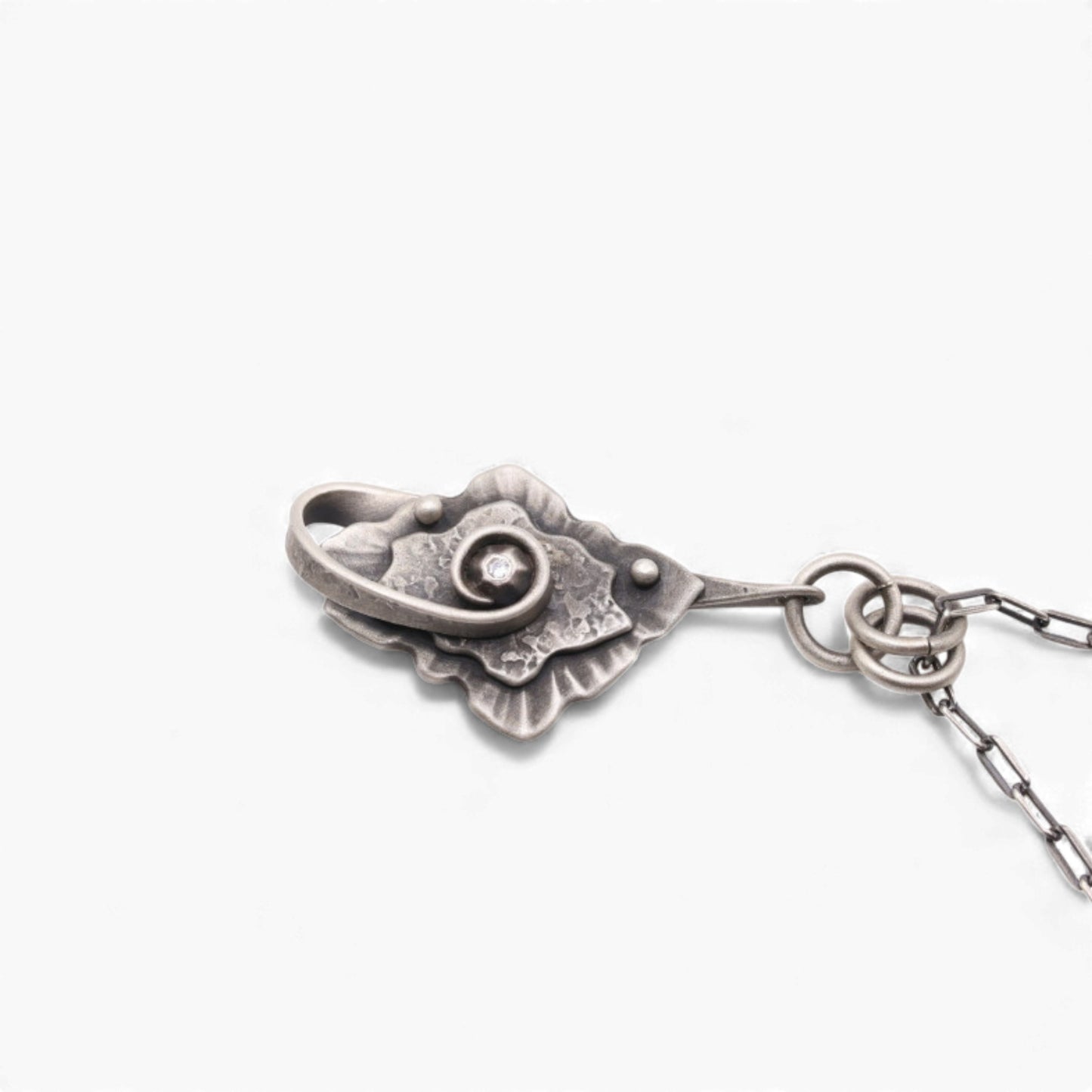 Sterling Silver Edelweiss Pendant