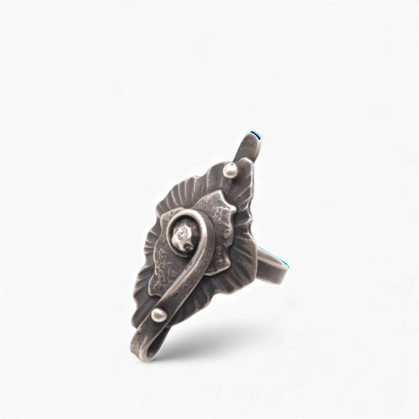 Sterling Silver Edelweiss Ring