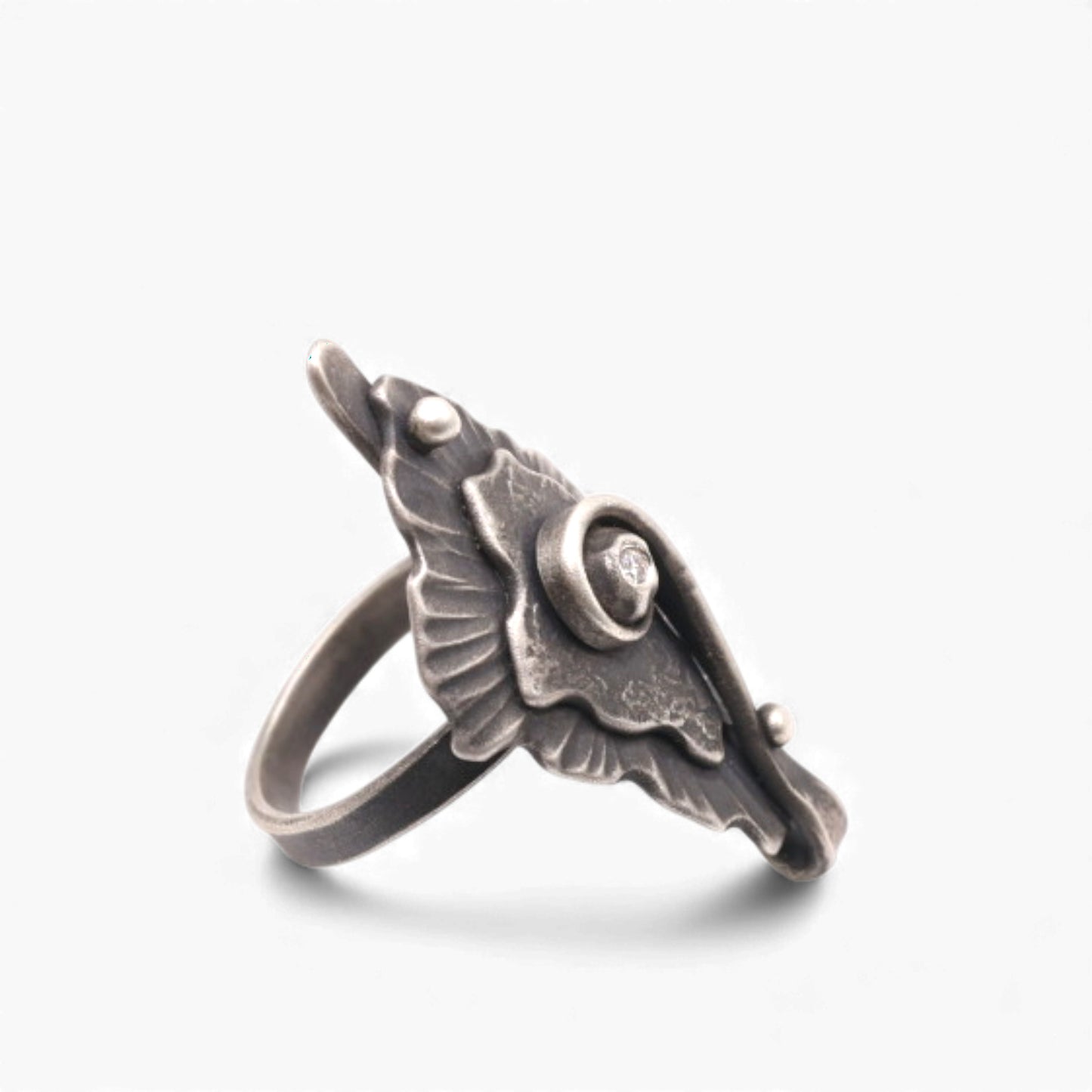 Sterling Silver Edelweiss Ring