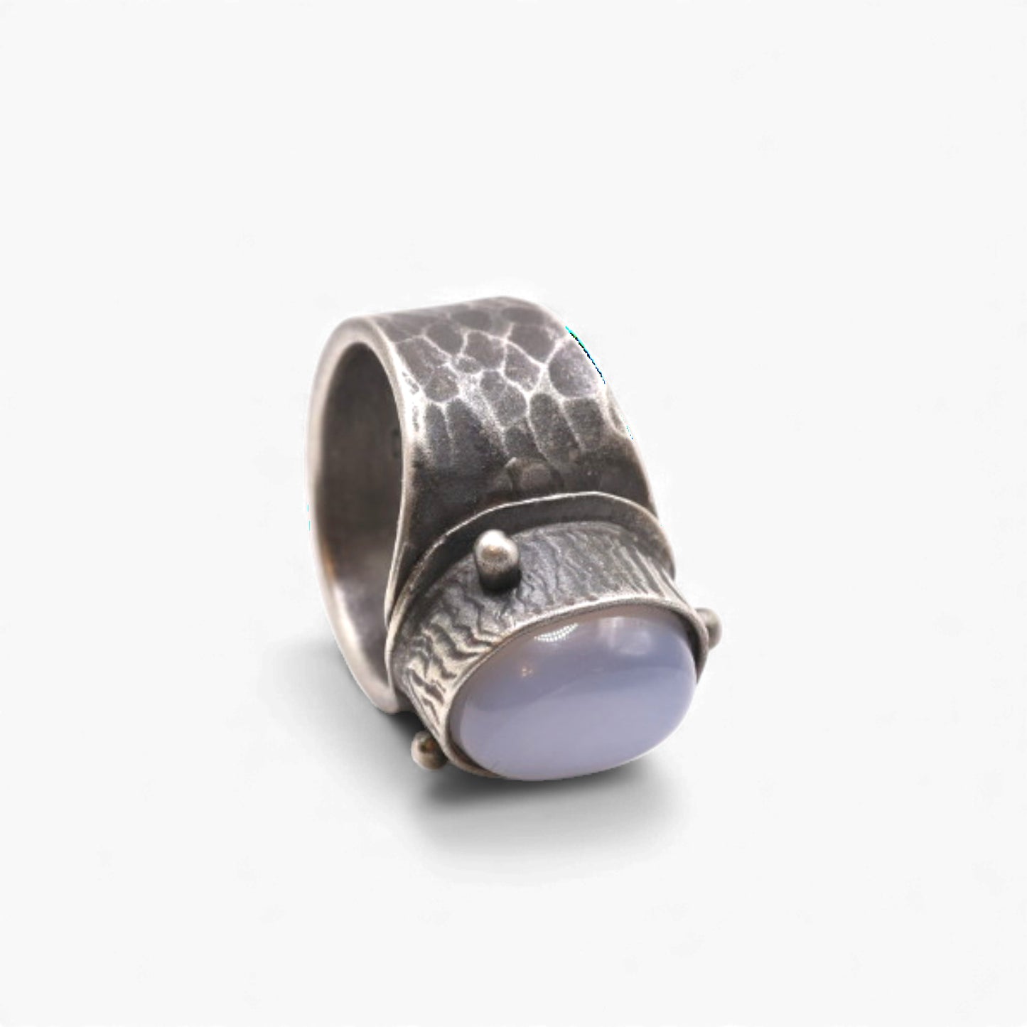 Moon Stone Clamp Ring