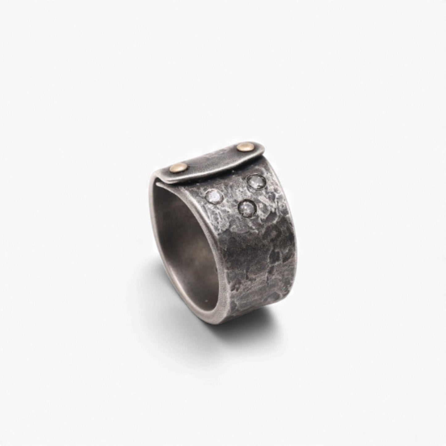 Three Diamonds Clamp Ring