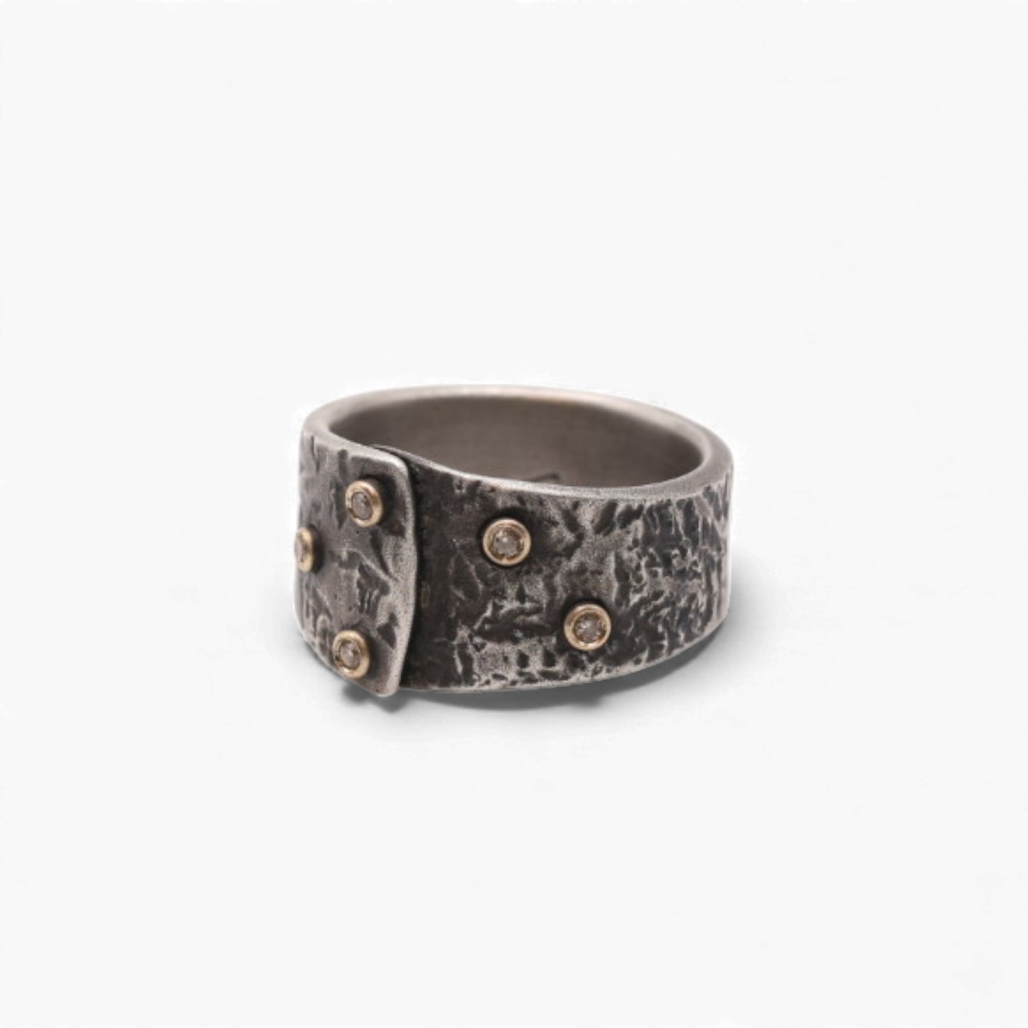 Five Diamonds Clamp Ring