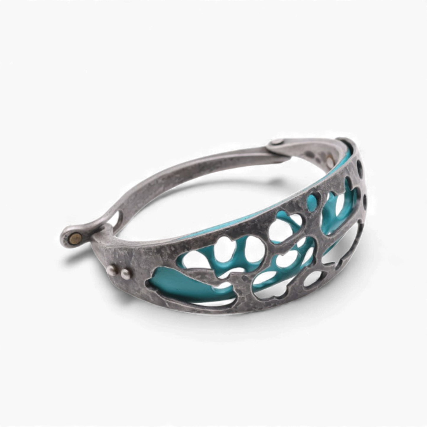 Turquoise Enamel Bracelet