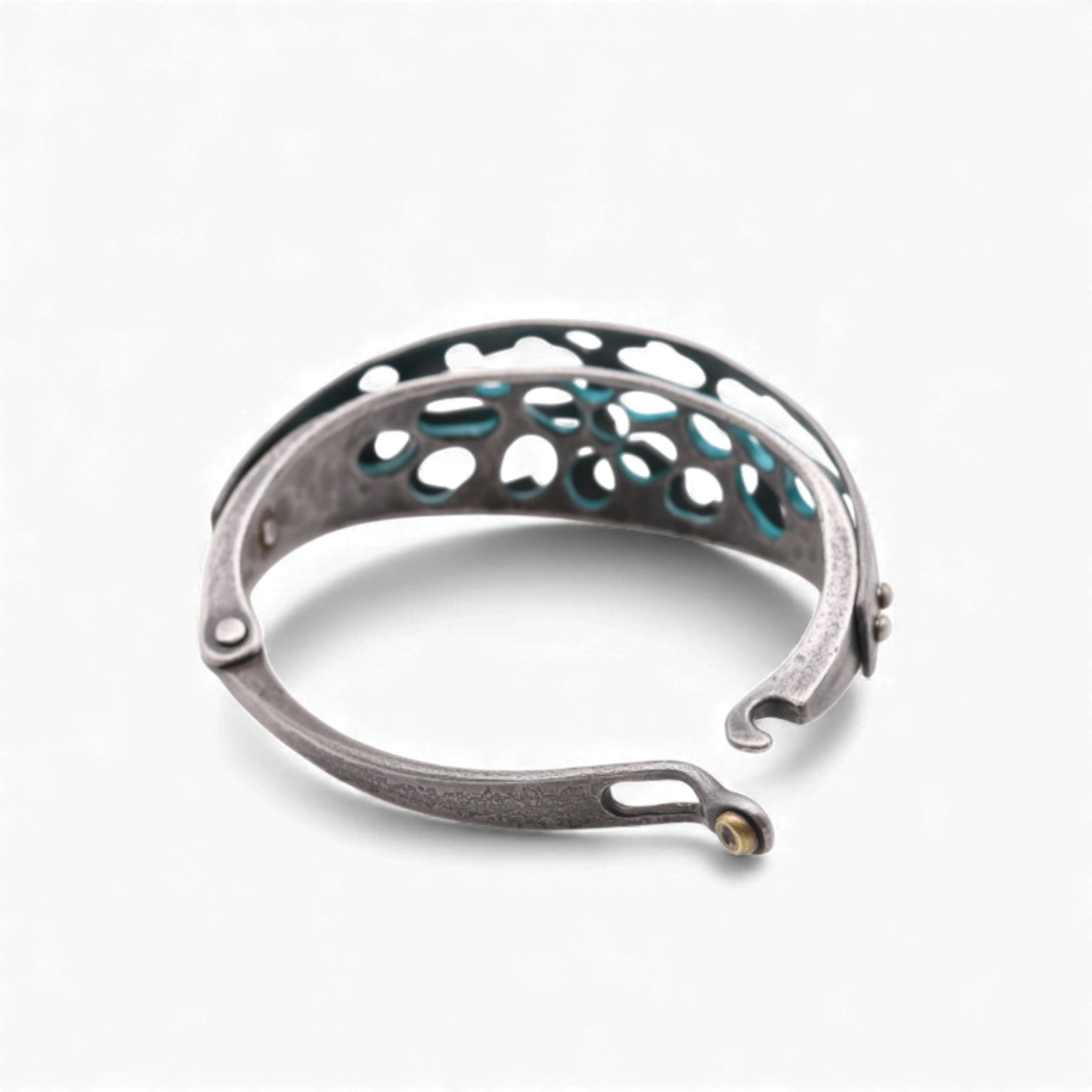 Turquoise Enamel Bracelet | Anton Yakushev Studio